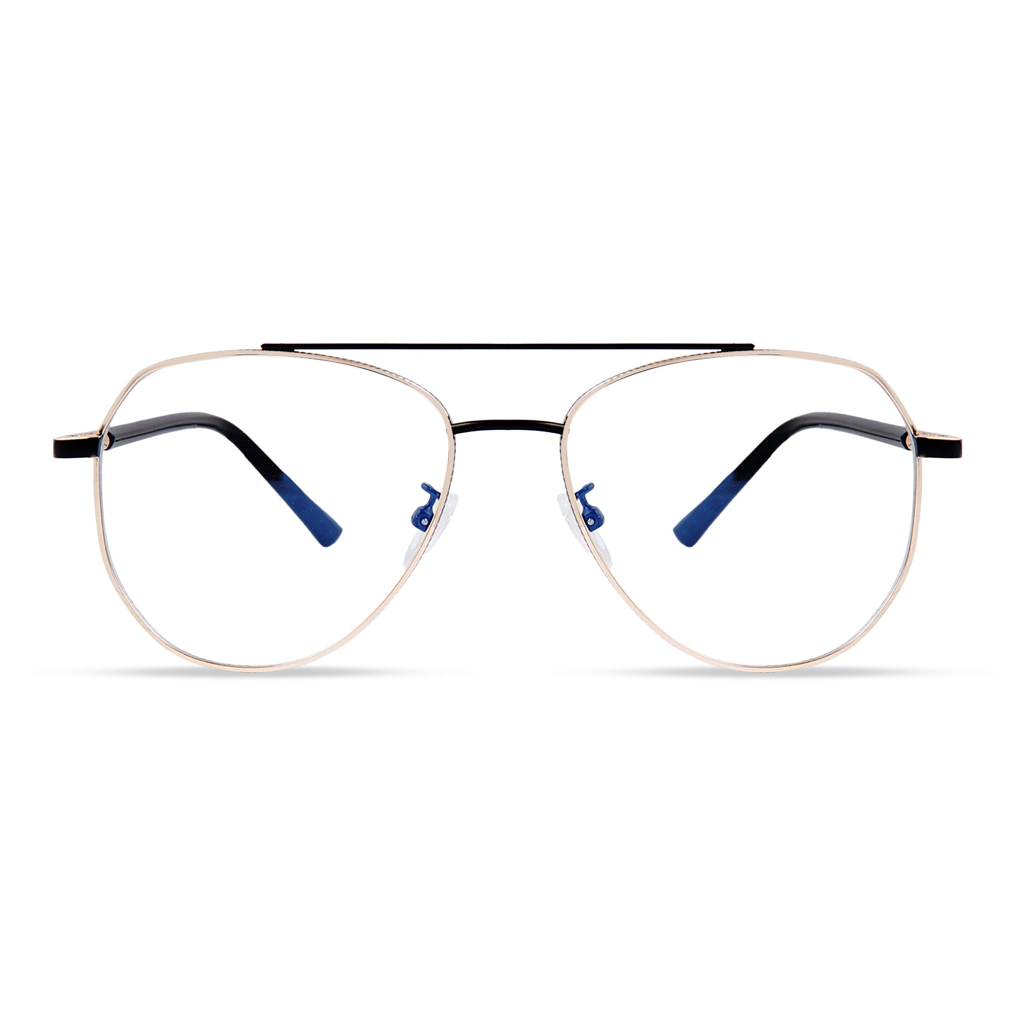 Good & Black Aviator Metal Eyeglasses - L3134