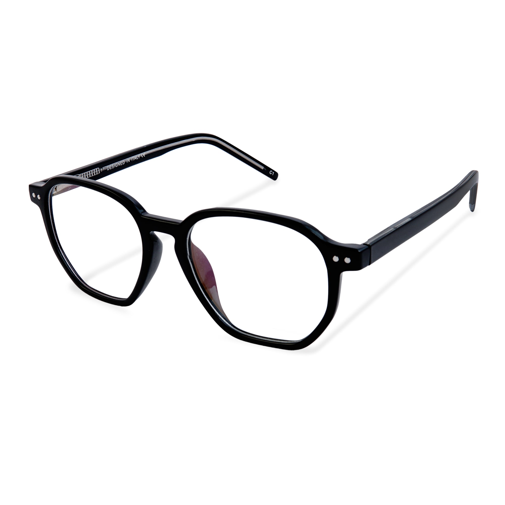 Black Cateye Rimmed Eyeglasses - L80167