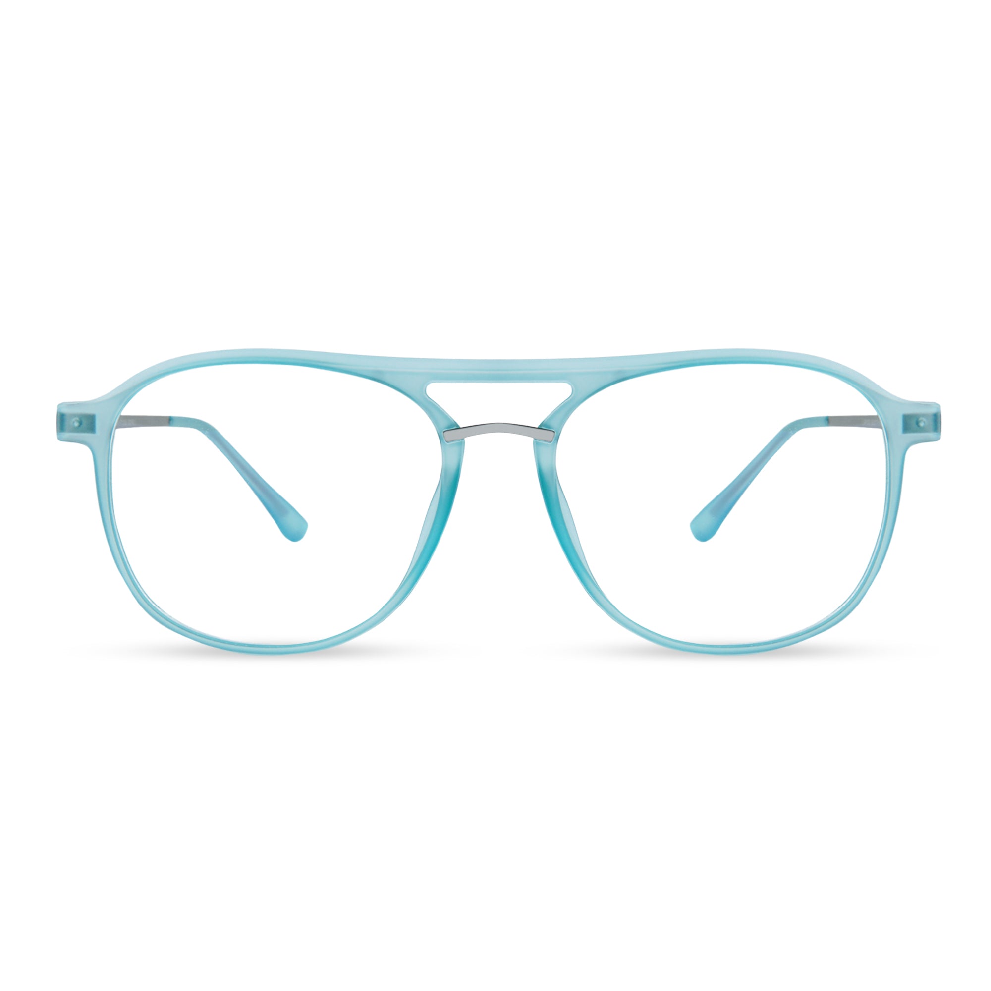 Casual Fashion Small Round Circle Thin Metal Frame Unisex