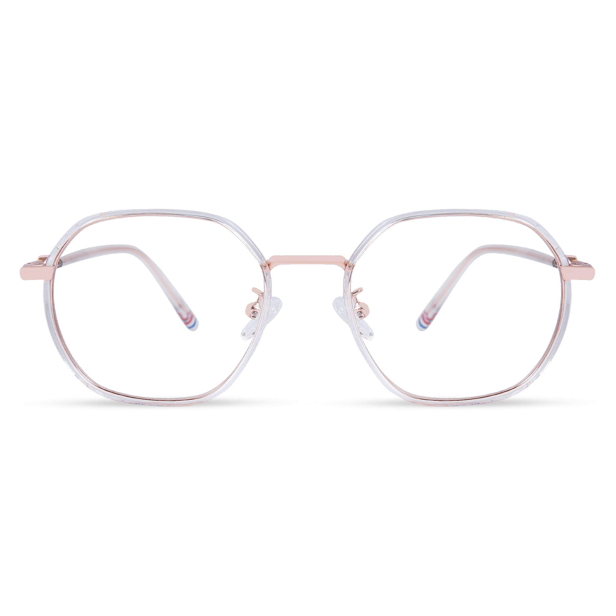 Good & transparent Round Metal Eyeglasses  TR23022