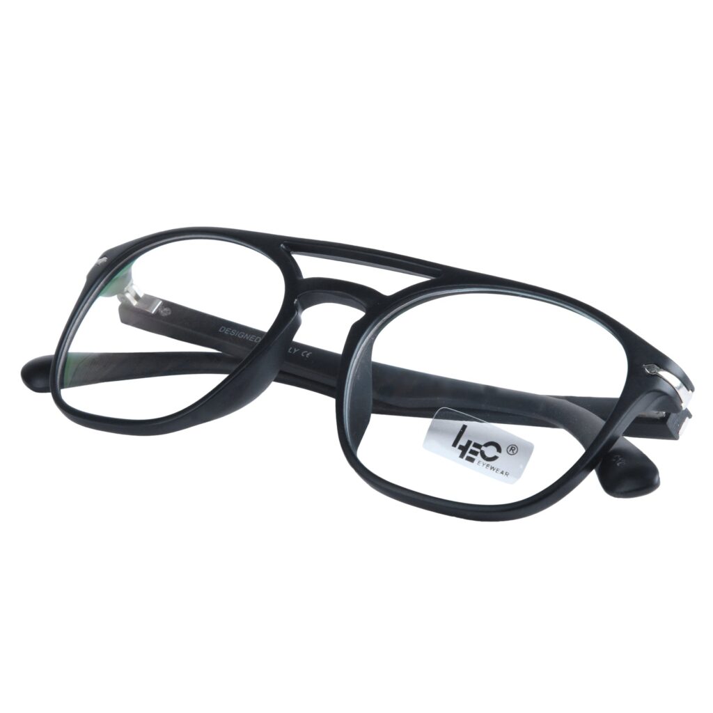 Black Square Rimmed Eyeglasses - L105 C2