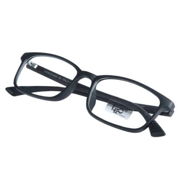Black & Red Rimmed Square Eyeglasses - L103-C12BR