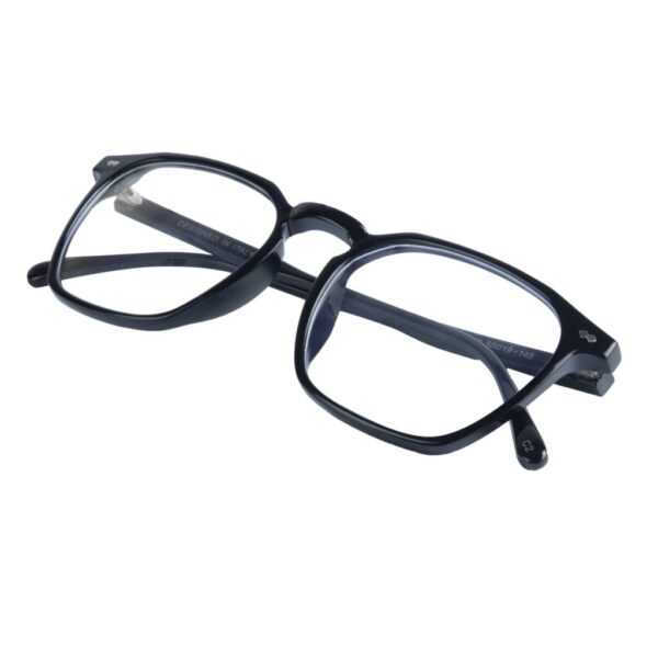 Black Hexagon Rimmed Eyeglasses - L110-C2