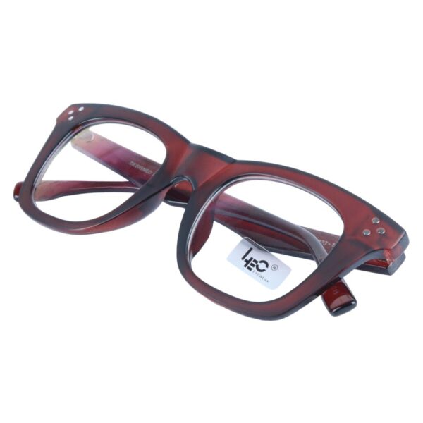 Mat Dark Brown Wayfarer Rimmed Eyeglasses - L113-C15