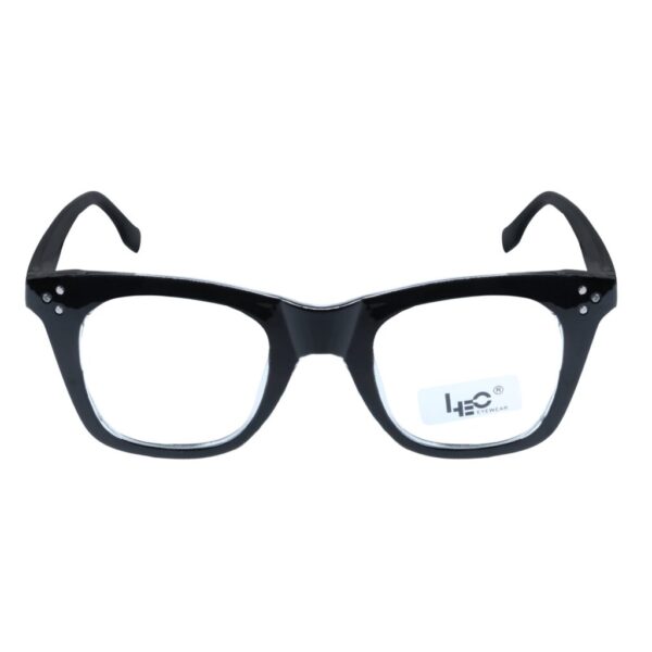 Transparent Black Wayfarer Rimmed Eyeglasses - L113-C11