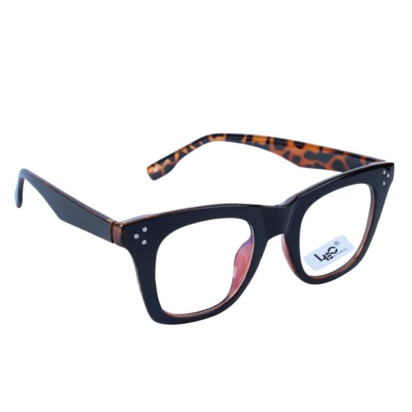Demi Brown Wayfarer Rimmed Eyeglasses - L113-C8