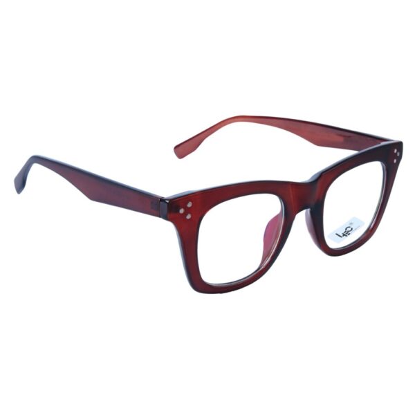 Mat Dark Brown Wayfarer Rimmed Eyeglasses - L113-C15
