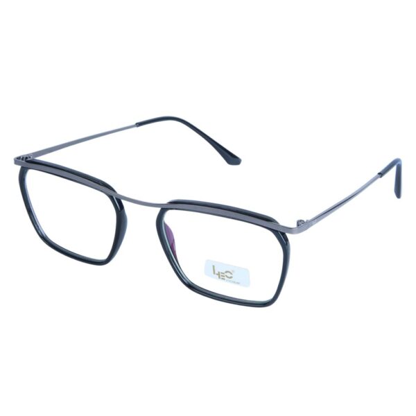 Black Square Rimmed Eyeglasses - L1543