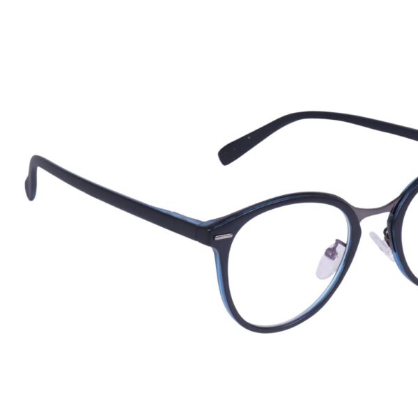 Black & Blue Cateye Rimmed Eyeglasses - L2758