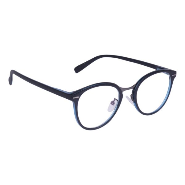 Black & Blue Cateye Rimmed Eyeglasses - L2758
