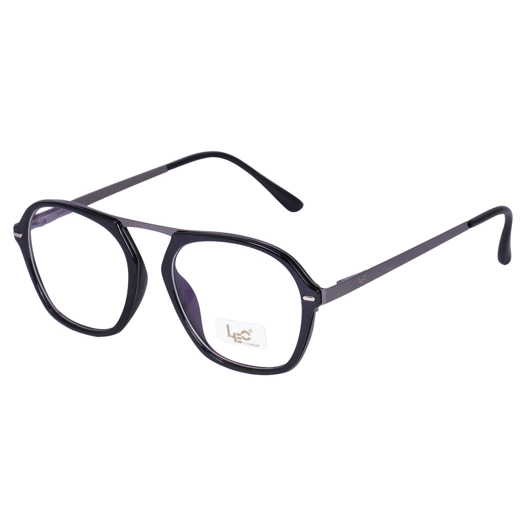 Black Square Rimmed Eyeglasses - L2846
