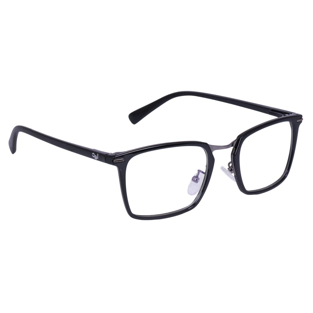 Black Square Rimmed Eyeglasses  L2755