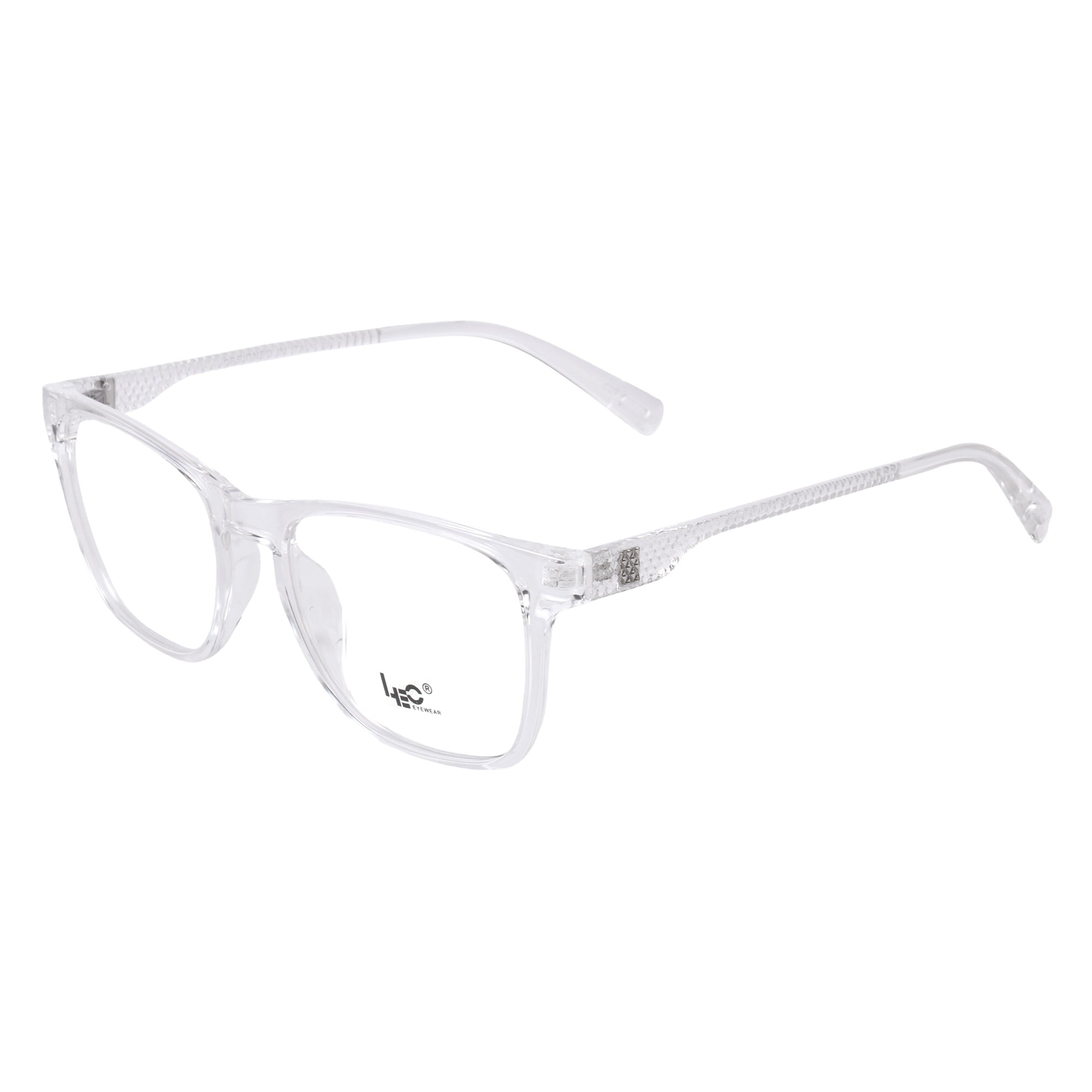 Shine & Transparent Square Eyeglasses - L116-C29