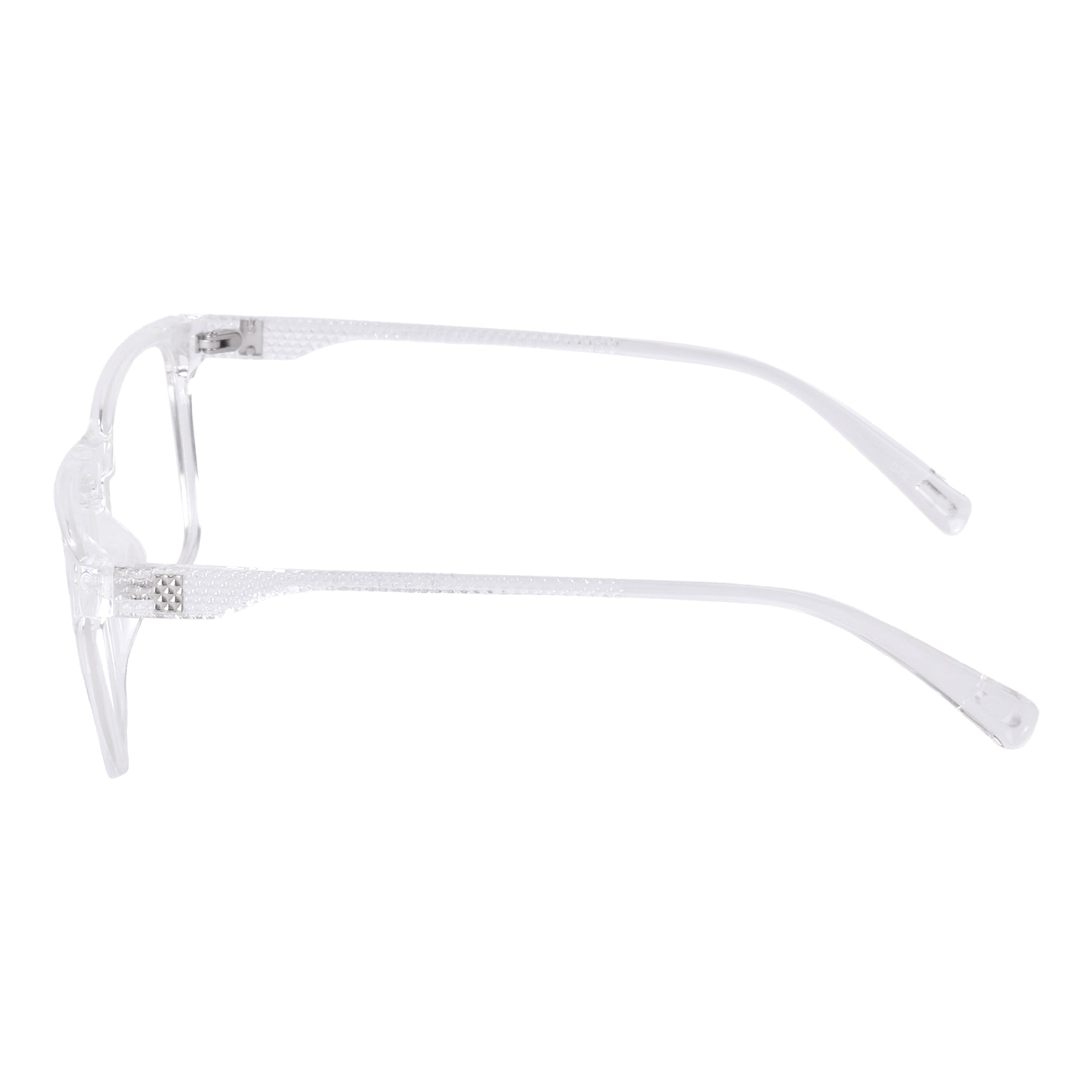 Shine & Transparent Square Eyeglasses - L116-C29