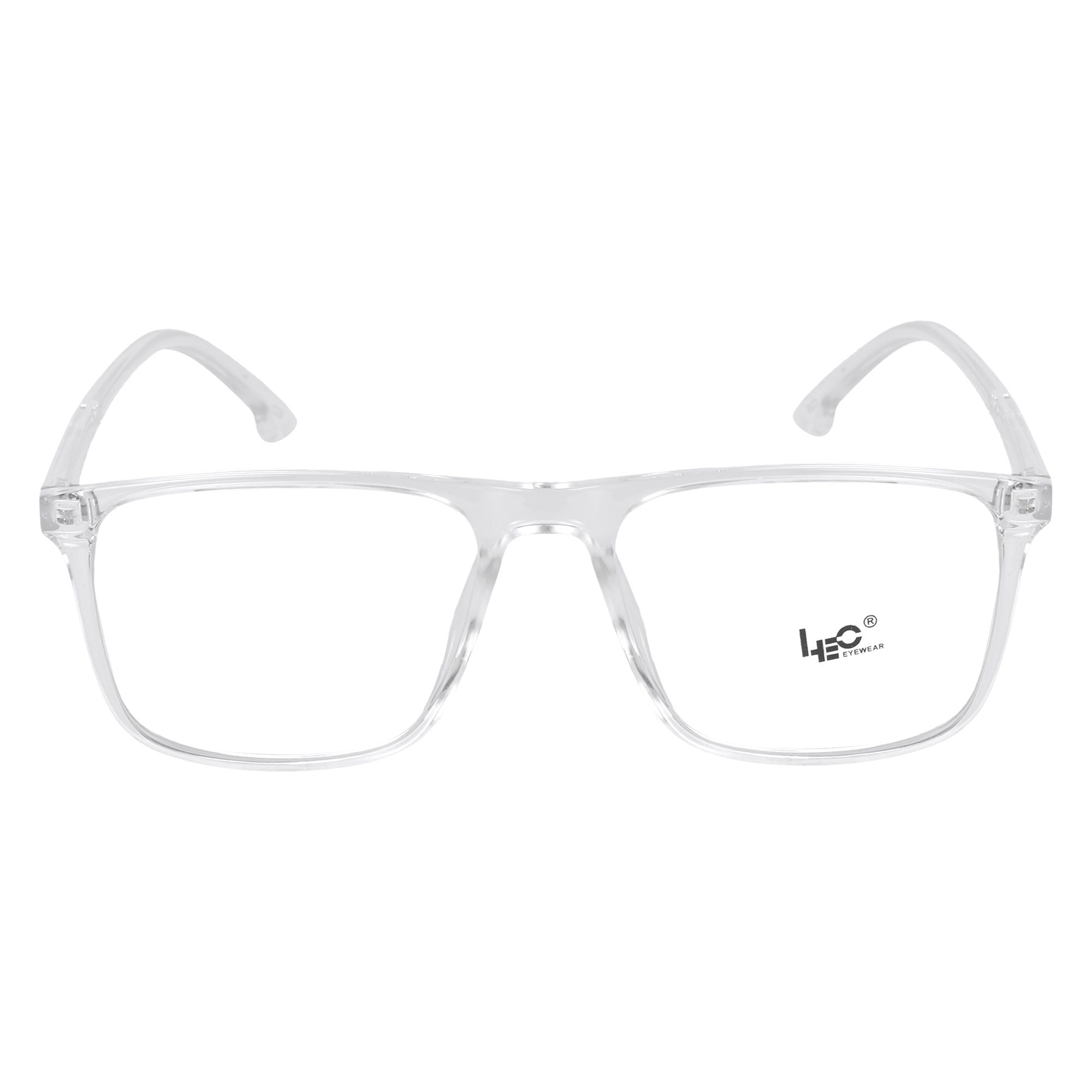 Shine & Transparent Square Unisex Eyeglasses - L120-C29