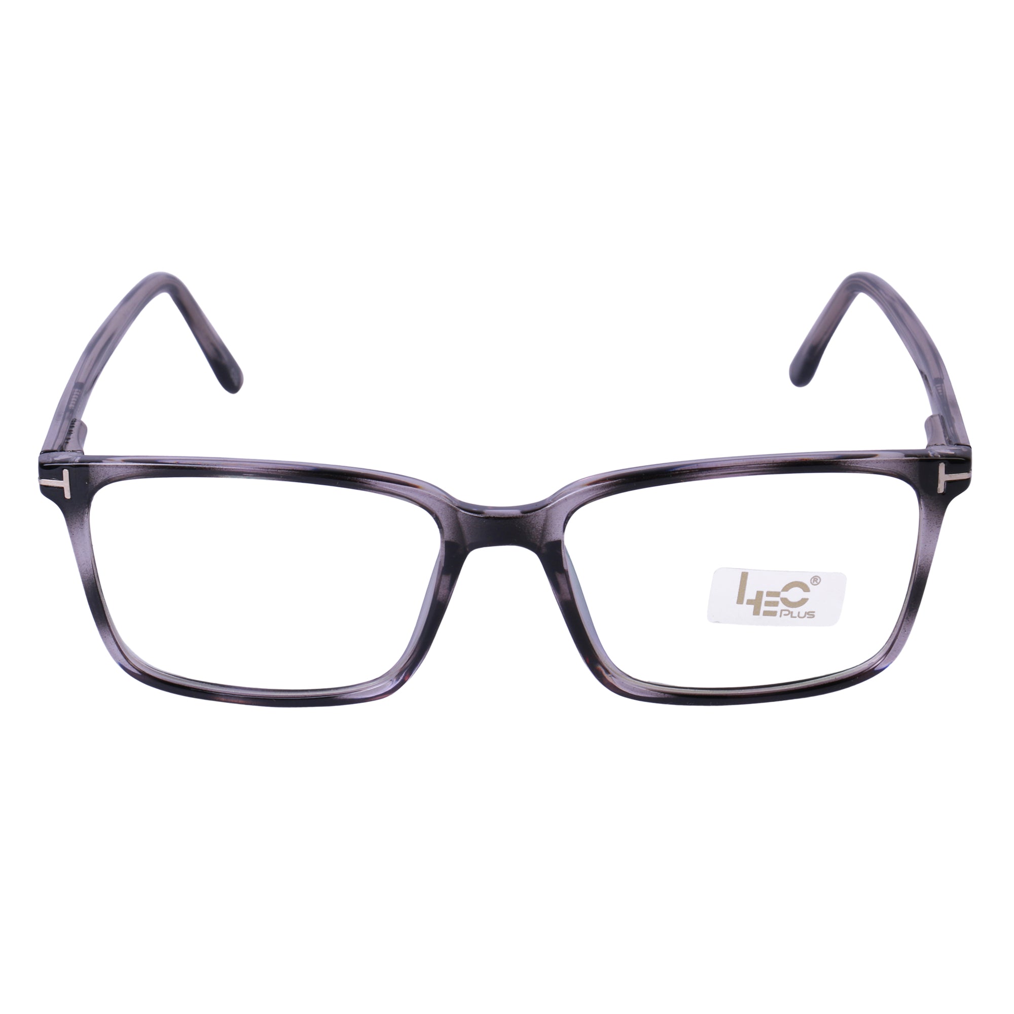 Grey Tortoise Square Eyeglasses - LP80108 C32