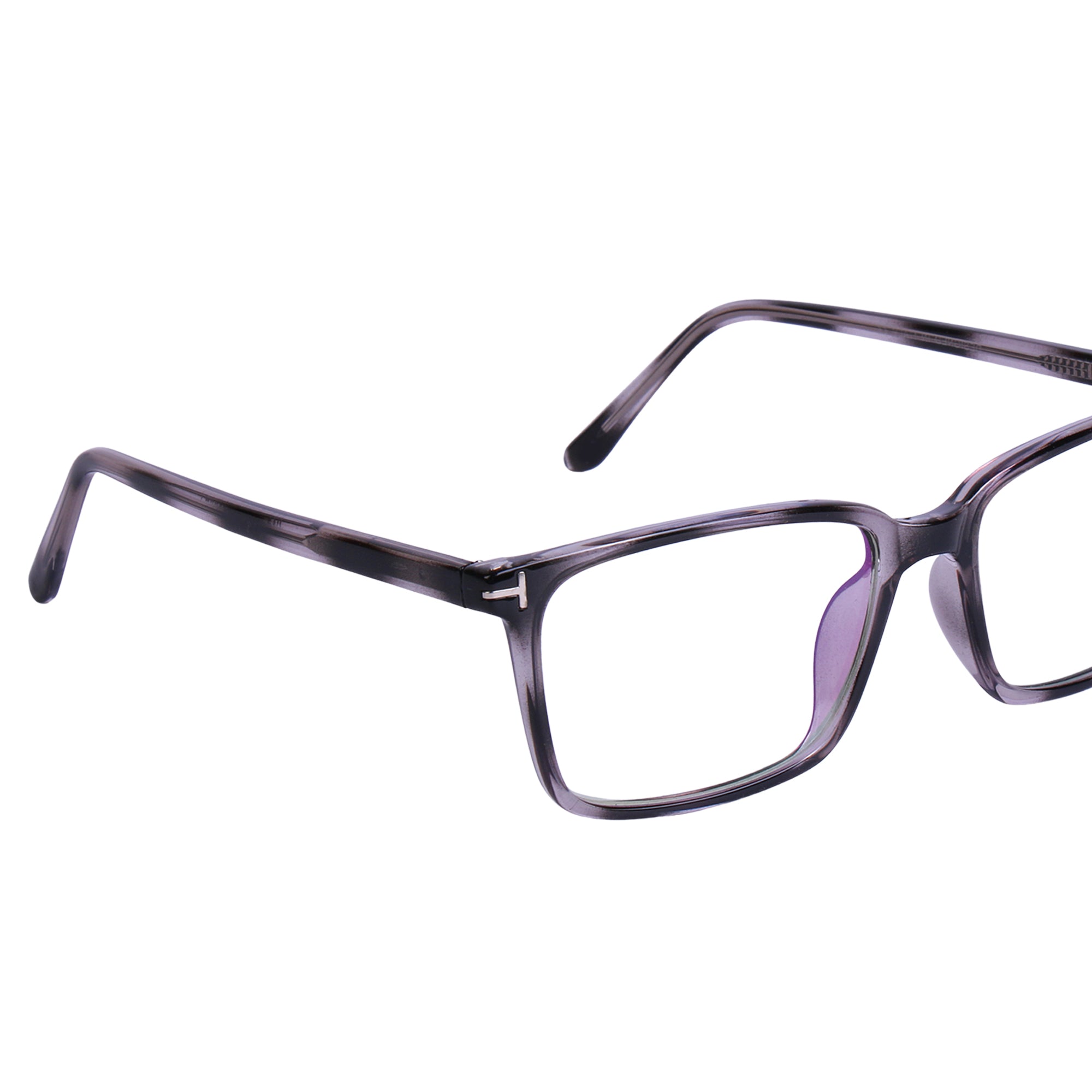 Grey Tortoise Square Eyeglasses - LP80108 C32