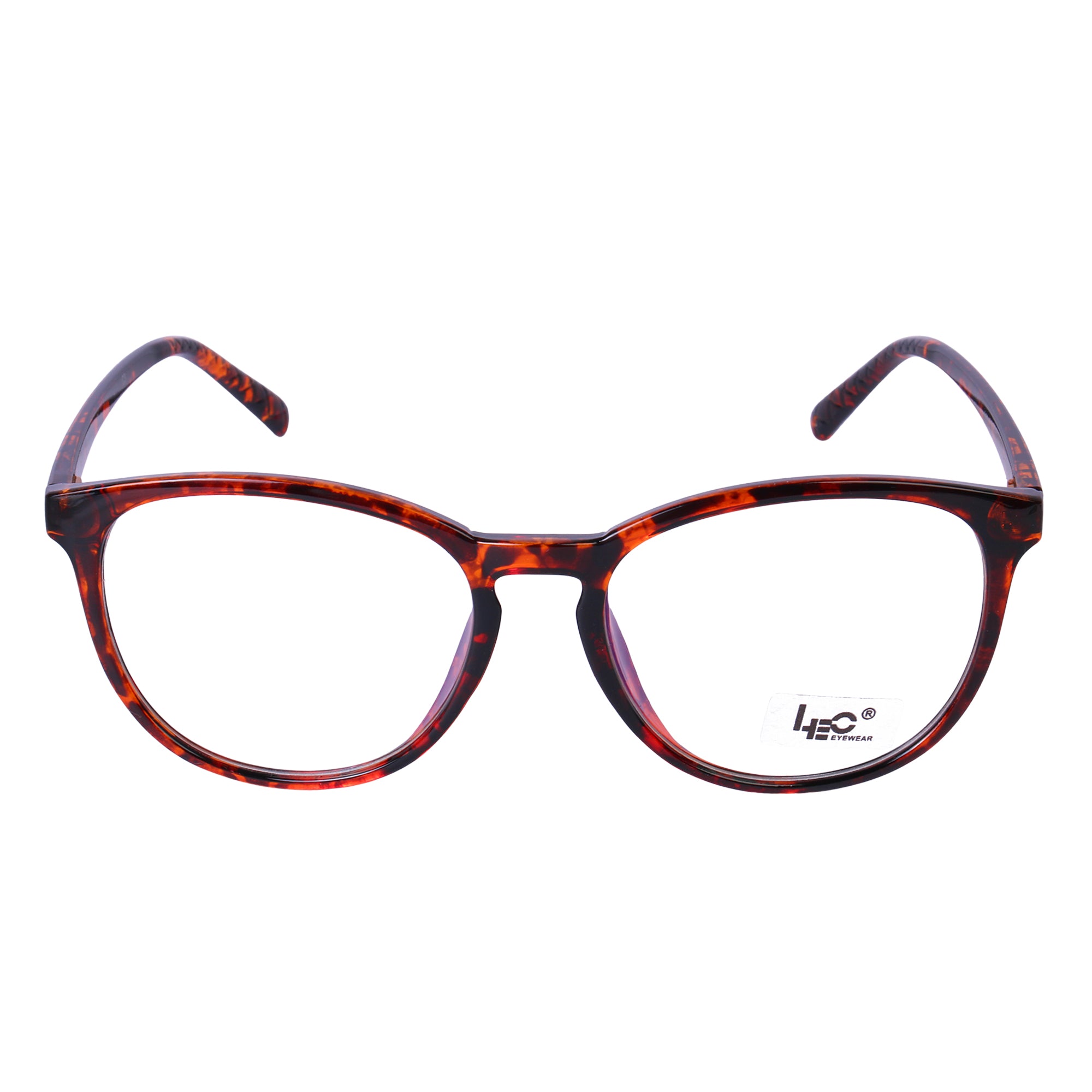 Tortoise Round Eyeglasses - L6015 C3