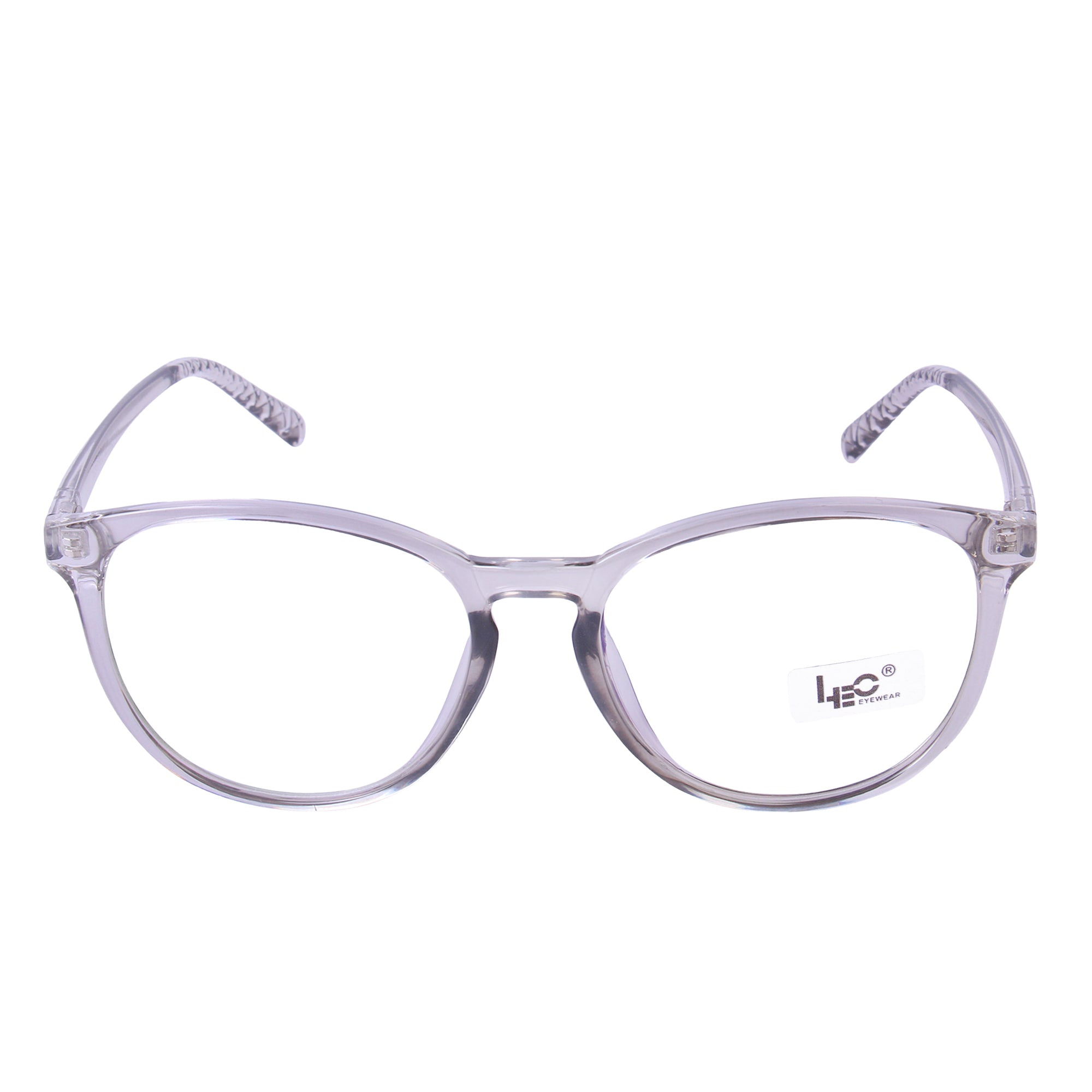 Grey Round Eyeglasses - L6015 c31
