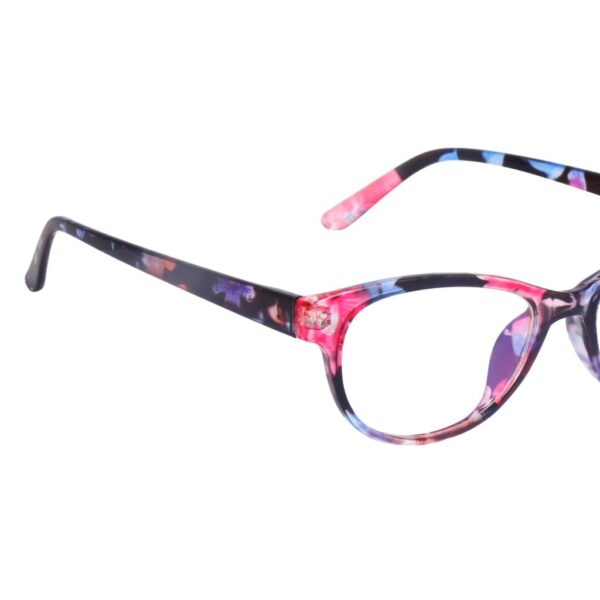 Multicolor Cateye Rimmed Eyeglasses - L2111-C6