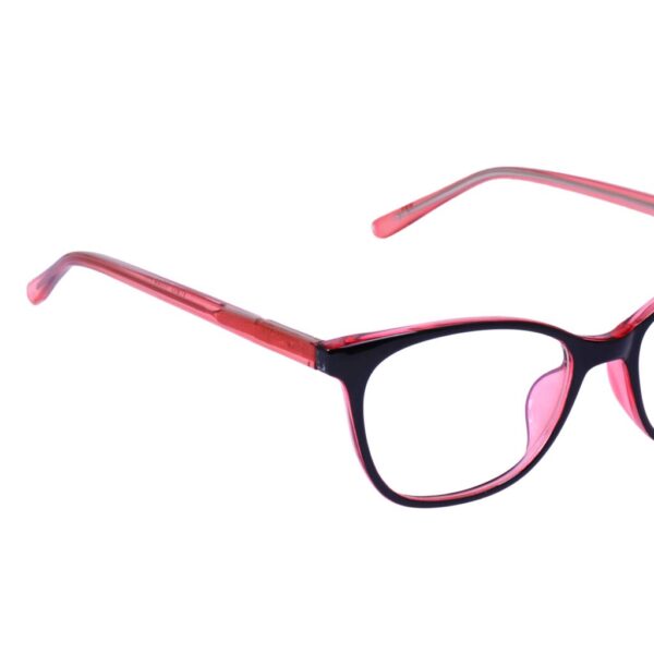 Black & Pink Cateye Rimmed Eyeglasses - LP8016-C29