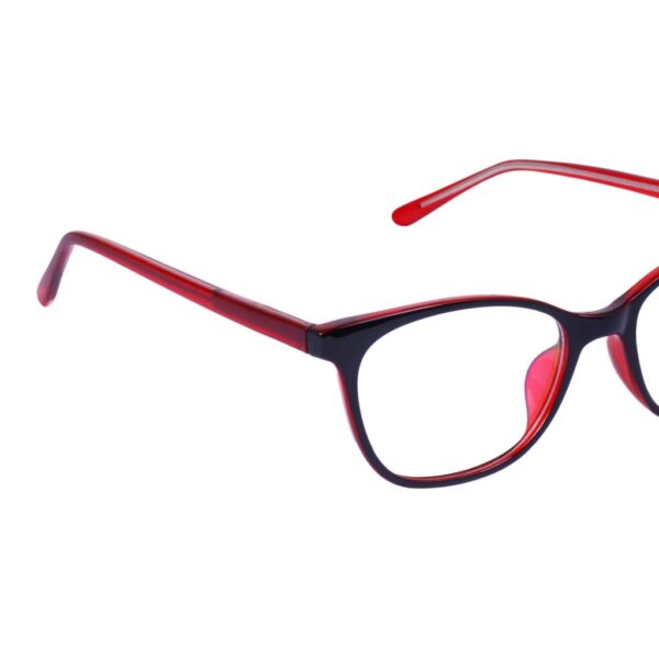 Maroon Cateye Rimmed Eyeglasses - LP8016-C26