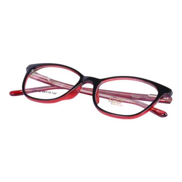 Maroon Cateye Rimmed Eyeglasses - LP8016-C26