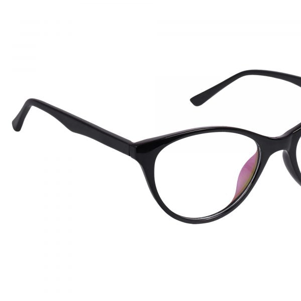 Black Cateye Rimmed Eyeglasses - L8039-C18