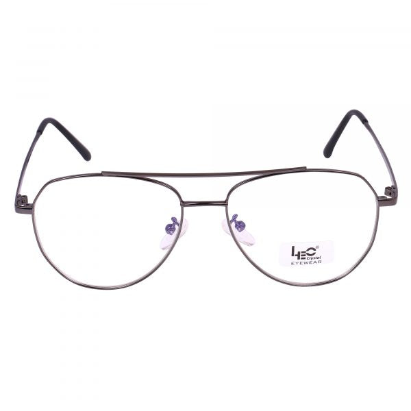 GREY Aviator Metal Eyeglasses - L3134