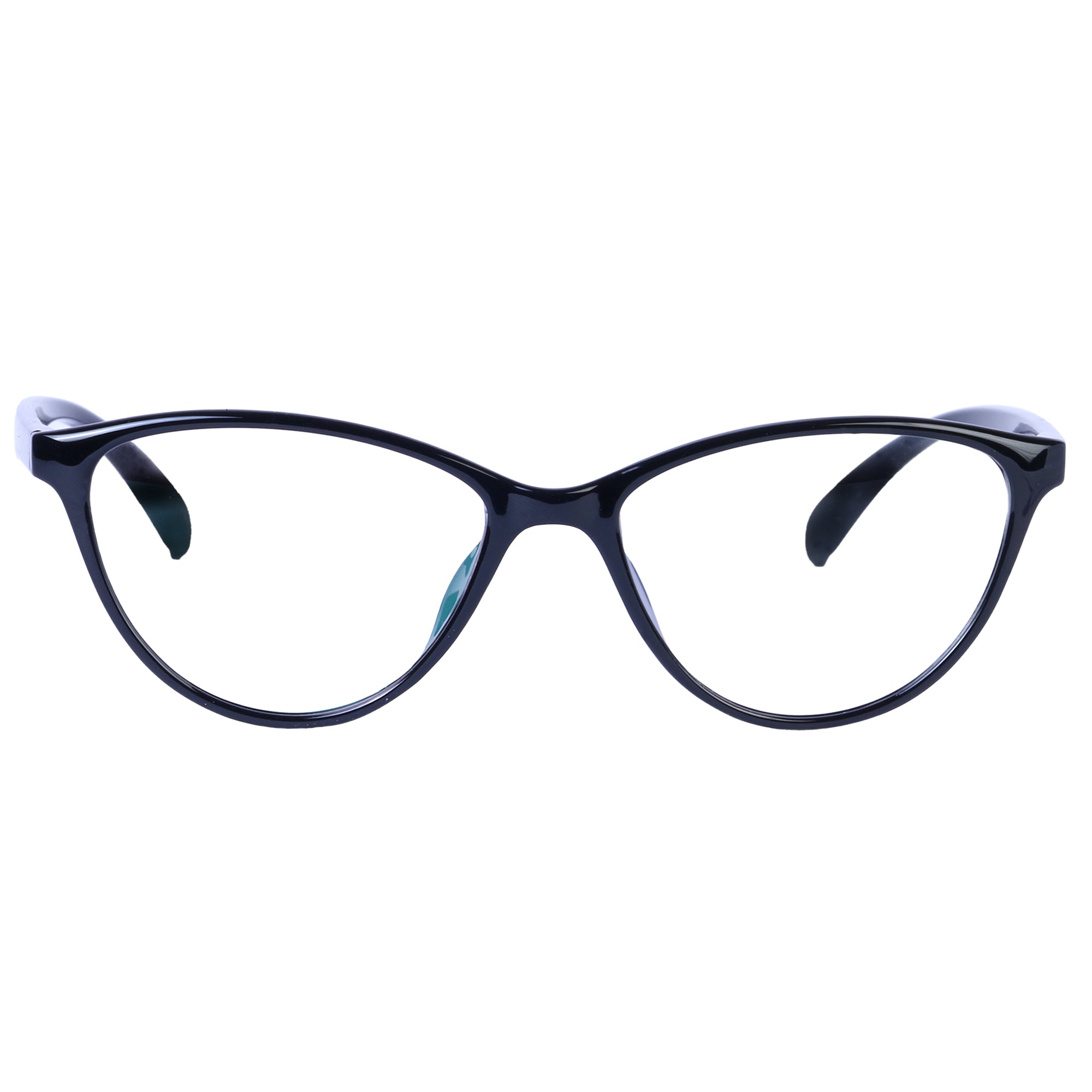 LEO's Women Eyeglasses Black Cat Eye - L1858