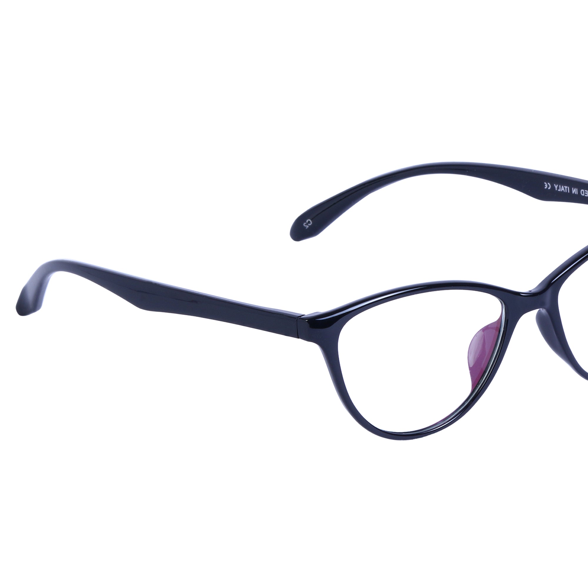 Black Cateye Rimmed Eyeglasses - L1858 Black
