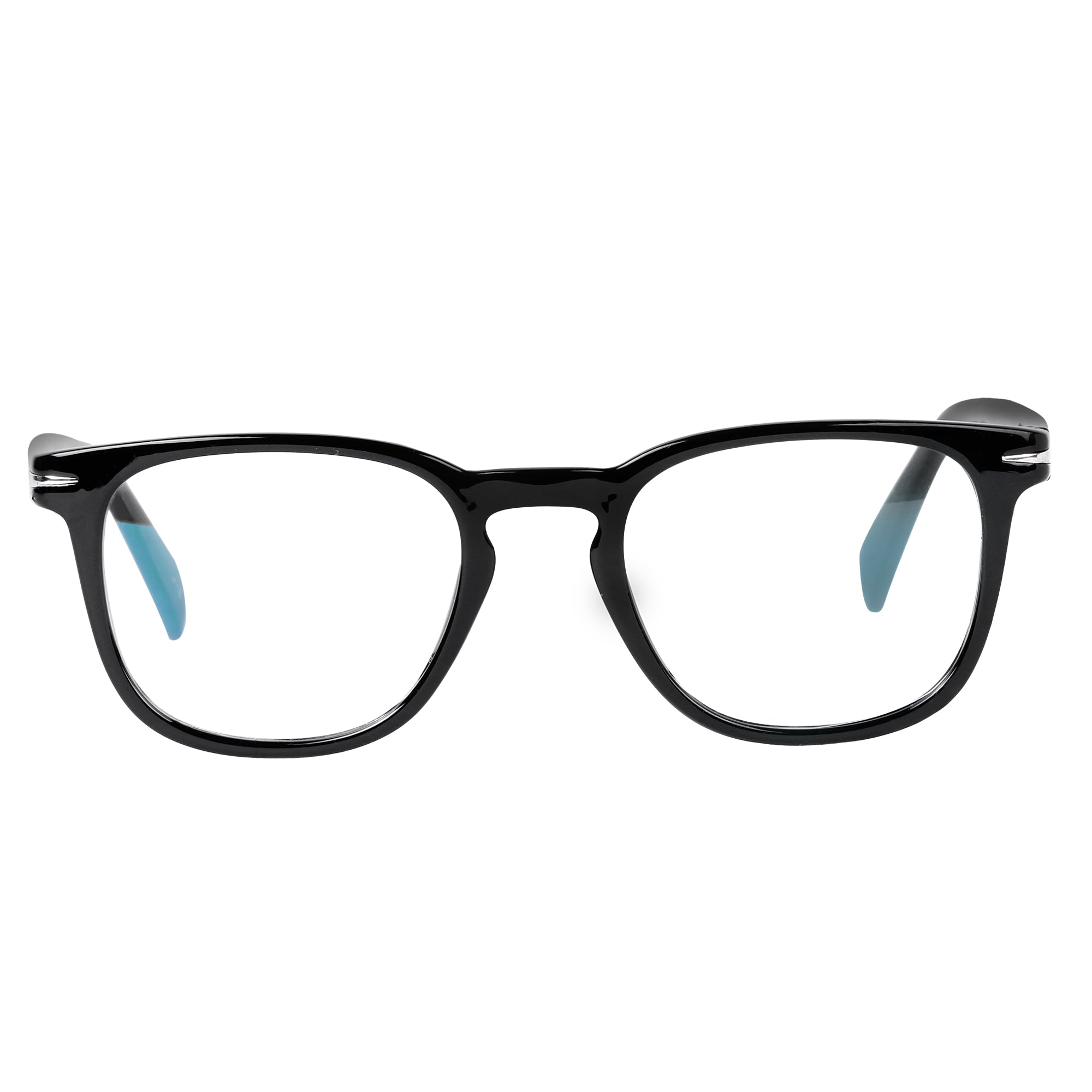 LEO's Black Wayfarer Premium Eyeglasses - LDB002