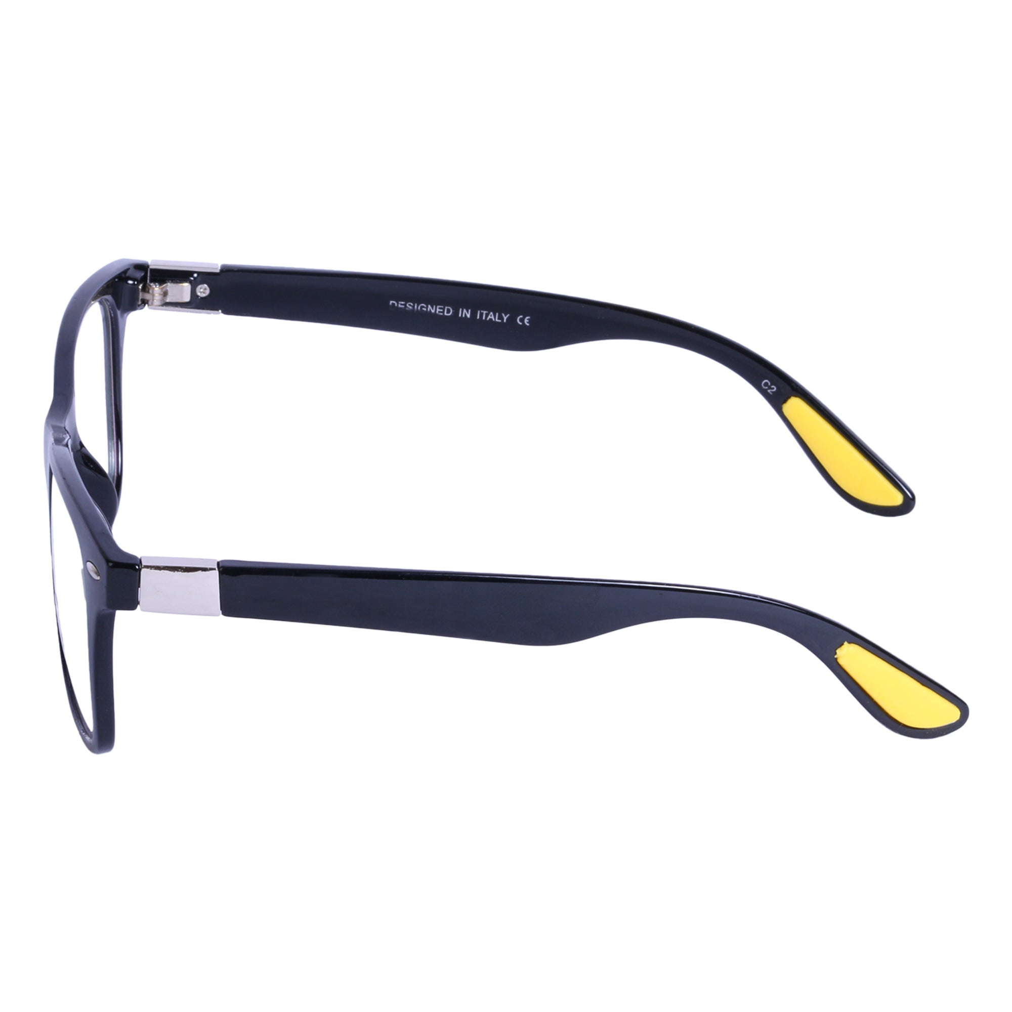 BLACK Wayfarer Rimmed Eyeglasses - L121