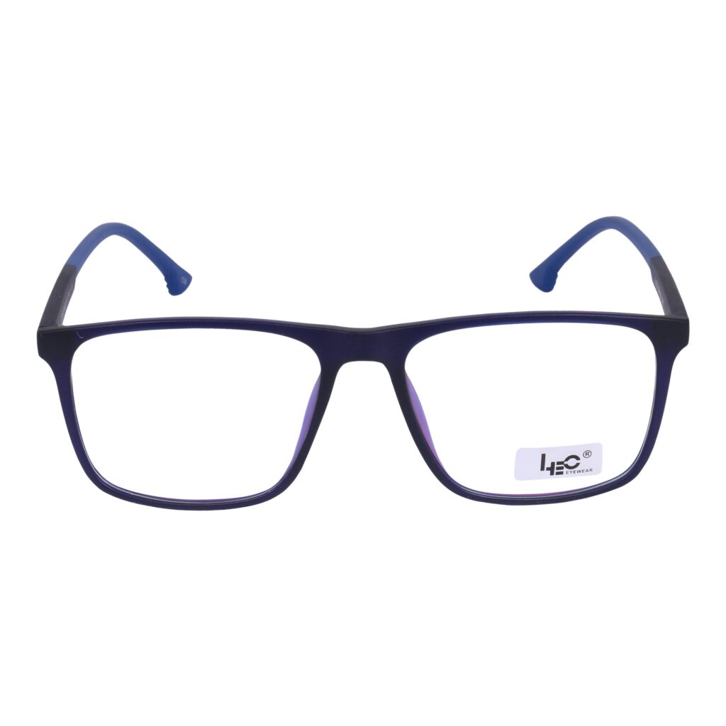 Dark Blue Square Rimmed Eyeglasses - L120. C9