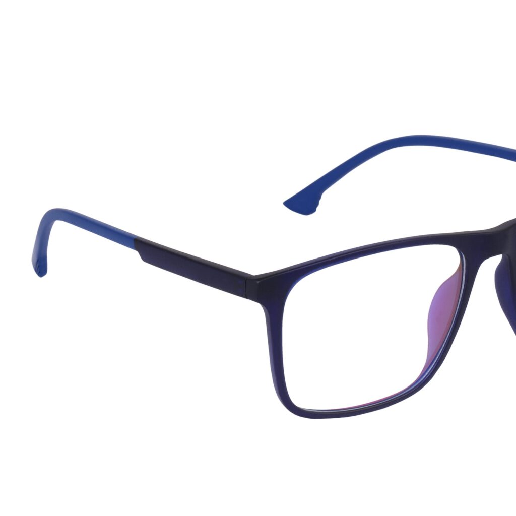 Dark Blue Square Rimmed Eyeglasses - L120. C9