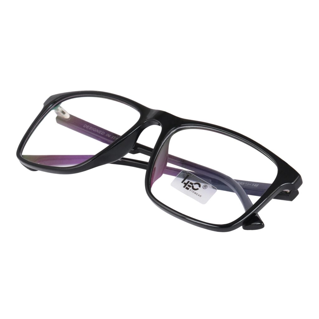 Black Square Rimmed Eyeglasses - L120 C2