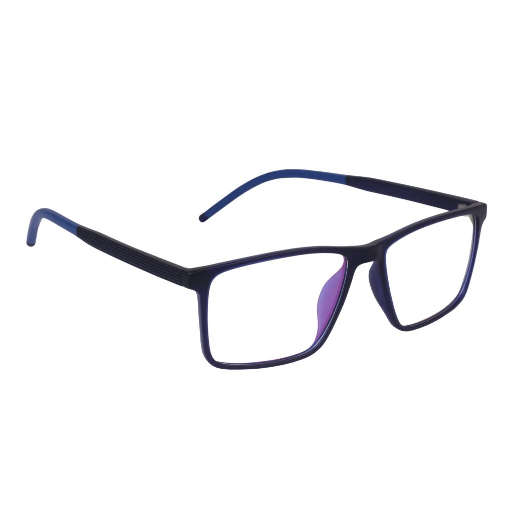 Dark Blue Square Rimmed Eyeglasses - L118. C9