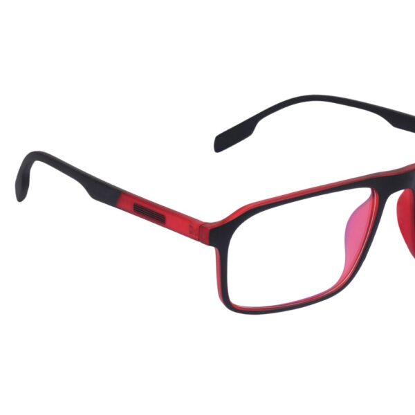 Red Square Rimmed Eyeglasses - L119-C4