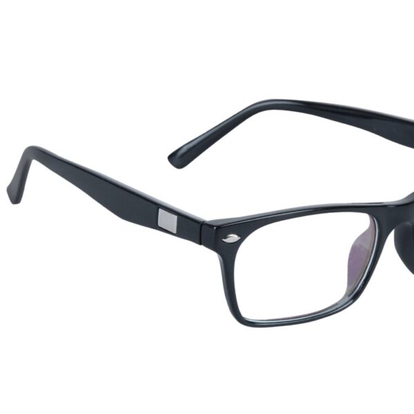 Black Square Rimmed Eyeglasses L1500-C2