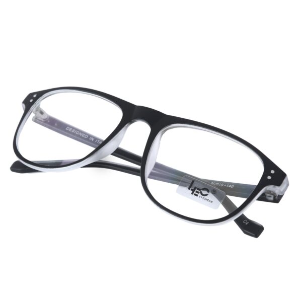 Matte Black Square Reading Eyeglasses – L109 C44