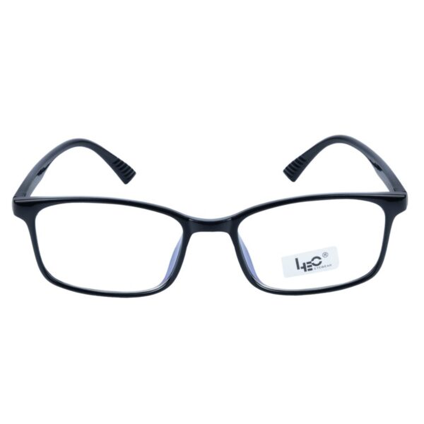 Black & Blue Rimmed Square Eyeglasses - L103-C2BLU